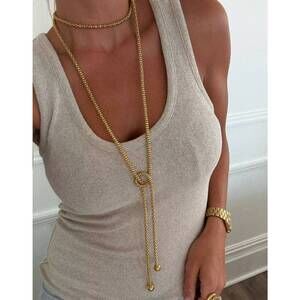 NEW CHANSUTTPEARLS women's alex necklace in gold